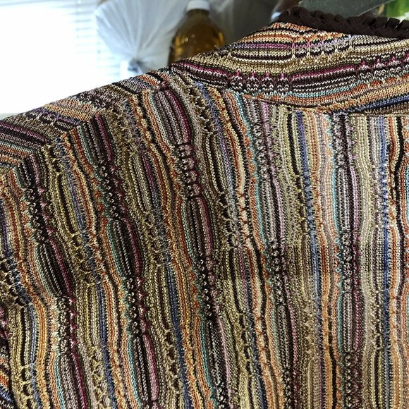 Peck & Peck Weekend Size Medium Open Cardigan - Picture 6 of 7